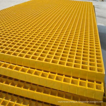 FRP moldado de grande resistência FRP que grating grating para a central química